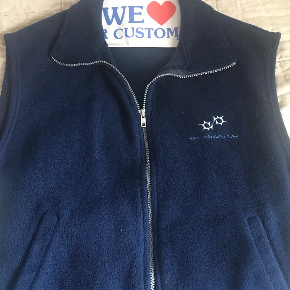 Dave Matthews Band Fleece concert Vest